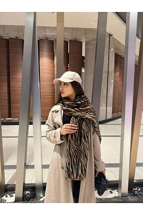 شال گردن قهوه ای زنانه مخملی Dia Blanco - کد 867781999