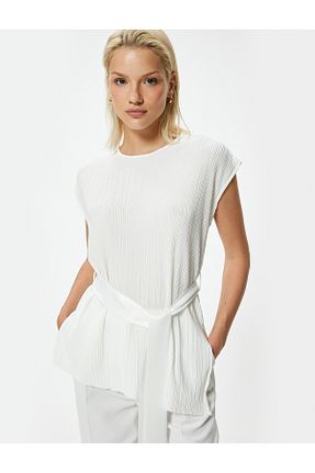 بلوز نباتی زنانه ساده Koton - کد 834679748