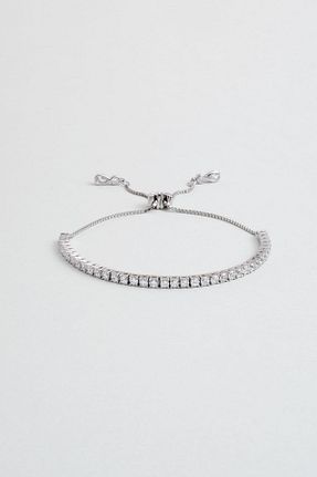 دستبند نقره سفید زنانه 925 عیار So Chic - کد 867898848