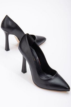 کفش استایلیتو مشکی پاشنه نازک SOFT FASHION - کد 868966674