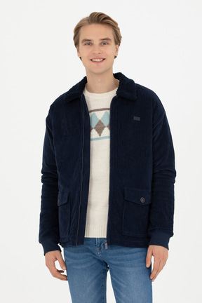 رویه سرمه ای مردانه یقه مربعی U.S. Polo Assn. - کد 859164172