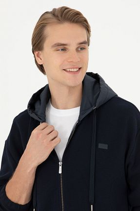 رویه مشکی مردانه کلاه دار U.S. Polo Assn. - کد 834787301