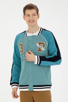رویه آبی مردانه یقه مربعی U.S. Polo Assn. - کد 838218910