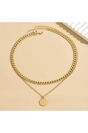 گردنبند جواهر طلائی زنانه Foxyn - کد 852598050