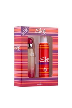 ست ادکلن متالیک زنانه She - کد 2478094