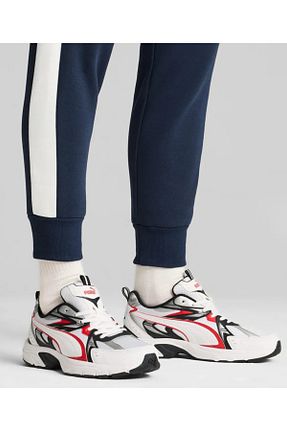 کفش اسنیکر رنگی مردانه چرم اصل Puma - کد 868047720
