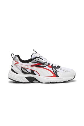 کفش اسنیکر رنگی مردانه چرم اصل Puma - کد 868047720