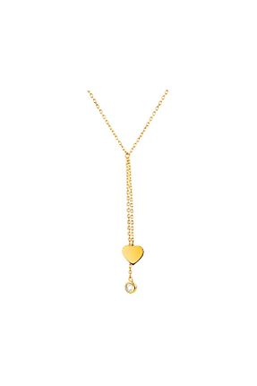 گردنبند طلا طلائی زنانه 14 عیار MİNİMAL - کد 868986830