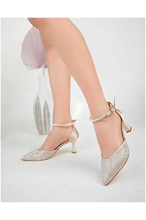 کفش مجلسی بژ زنانه چرم مصنوعی Dira - کد 868053419