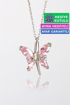 گردنبند نقره سفید زنانه 925 عیار Jewelmim - کد 836336414