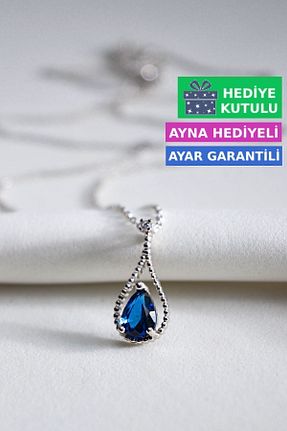 گردنبند نقره سفید زنانه 925 عیار Jewelmim - کد 786548647