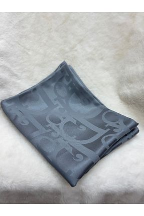 روسری طوسی ساده ŞİNKESK - کد 868072298