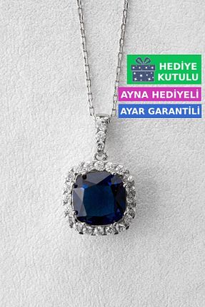 گردنبند نقره سفید زنانه 925 عیار Jewelmim - کد 740693878