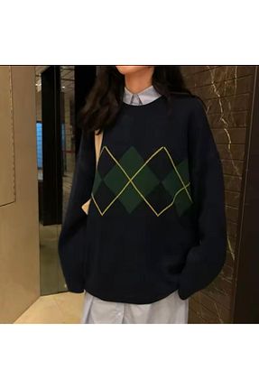 پلیور سرمه ای زنانه چینی AtegeWear - کد 868064945