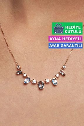گردنبند نقره صورتی زنانه 925 عیار Jewelmim - کد 124887959