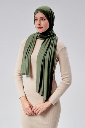 شال خاکی زنانه ویسکون Sonbaharmoda - کد 868087753