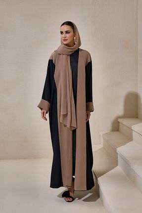 کلاه و ابایا قهوه ای زنانه پلی استر AL SHEIKHA - کد 868091772