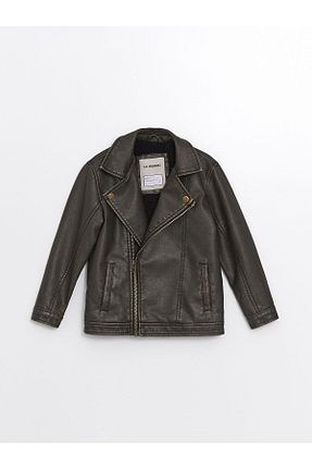 کاپشن مشکی بچه گانه Relaxed LC Waikiki - کد 868113401