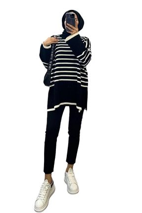 پلیور مشکی زنانه Comfort sistem - کد 868117574