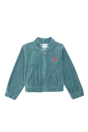 سوئیشرت آبی بچه گانه ساده U.S. Polo Assn. - کد 834565794