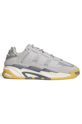 کفش پیاده روی طوسی مردانه پارچه ای adidas - کد 831972672