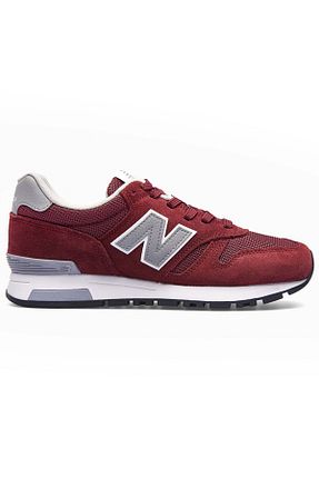 کفش اسنیکر زرشکی زنانه بند دار New Balance - کد 805934906