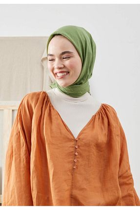 روسری صورتی پنبه ای Şehr i sultan - کد 868150114