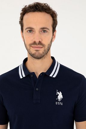 پولوشرت سرمه ای مردانه پارچه U.S. Polo Assn. - کد 838950438