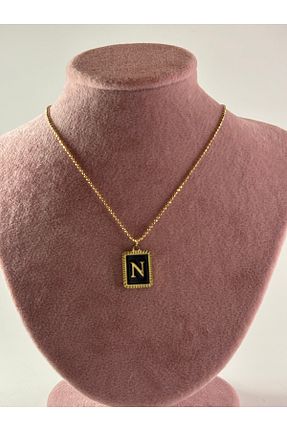 گردنبند استیل ( فولاد ) طلائی زنانه استیل (فولاد) Gold Garden - کد 868246964