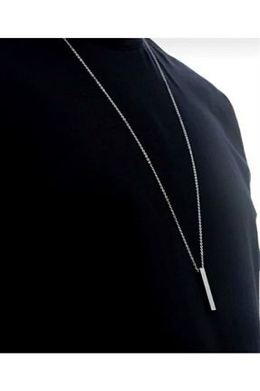 گردنبند جواهر طوسی زنانه روکش نقره FUDER - کد 868245270