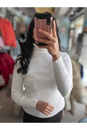 بادی سفید زنانه یقه ماهیگیر Sublime Butik - کد 868309210