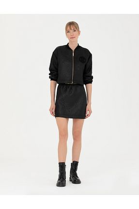 دامن قهوه ای زنانه پلی استر Pierre Cardin - کد 856300048
