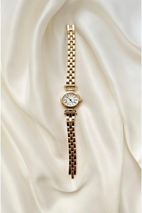 ساعت مچی طلائی زنانه 20-25 میلی متر QUARTZ - کد 868317956