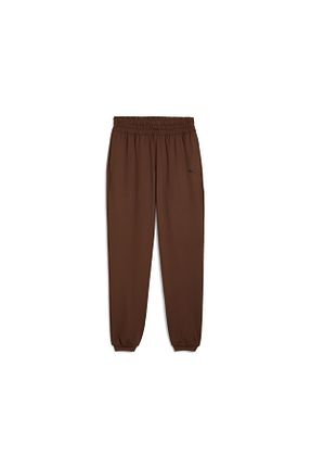 شلوار کرمگن قهوه ای زنانه پاچه کش دار Puma - کد 868361366