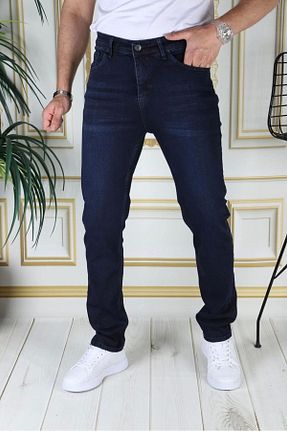 شلوار آبی مردانه پنبه - الاستین PHANTOM JEANS - کد 830816534