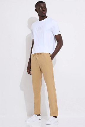 شلوار بژ مردانه پارچه Tommy Hilfiger - کد 827937309