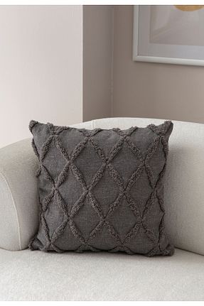 کوسن و روکش کوسن طوسی کتان SWITA - کد 868412116