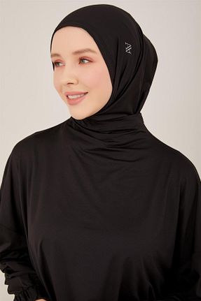 شال مشکی زنانه پنبه ای Armine - کد 733912301