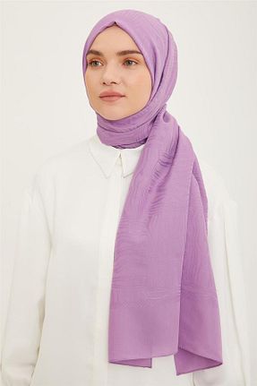 شال بنفش زنانه پنبه ای Armine - کد 710411516