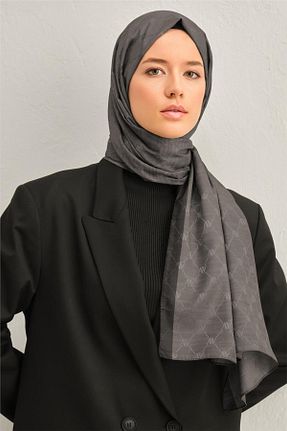 شال طوسی زنانه پلی استر Armine - کد 808469587