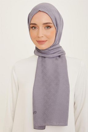 شال طوسی زنانه پلی استر Armine - کد 764812453