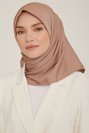 روسری طلائی پلی استر Armine - کد 368180599