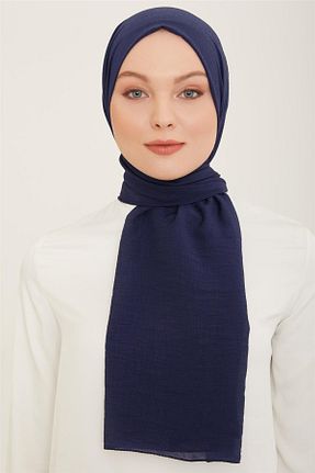 شال سرمه ای زنانه ویسکون Armine - کد 808469839
