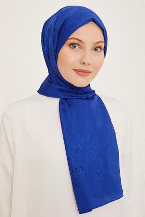 شال آبی زنانه پلی استر Armine - کد 768156196