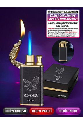 فندک کمپ مشکی LAZZERS HEDİYELİK - کد 868011162