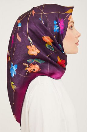 روسری آبی 90 x 90 Armine - کد 761634187