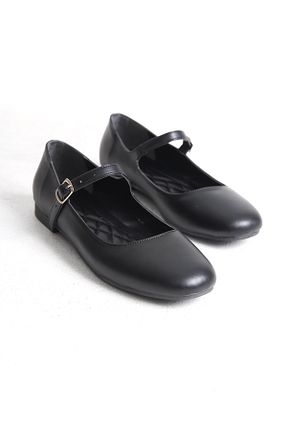 بابت مشکی زنانه چرم لاکی öz se shoes - کد 867447511