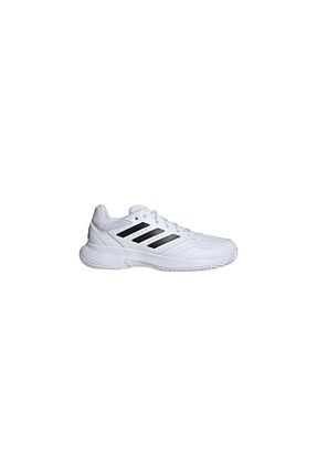 کفش تنیس سفید مردانه چرم مصنوعی adidas - کد 846711654