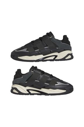 کفش اسنیکر مشکی مردانه بند دار adidas - کد 752508590