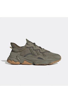 کفش اسنیکر خاکی مردانه بند دار adidas - کد 467793339